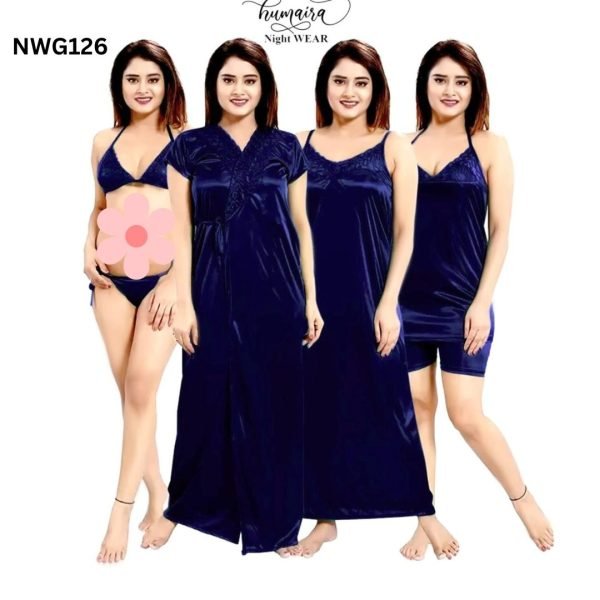 Stylish 6 part Nighty NWG126