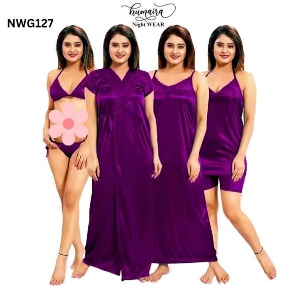 Stylish 6 part Nighty NWG126 - Image 3