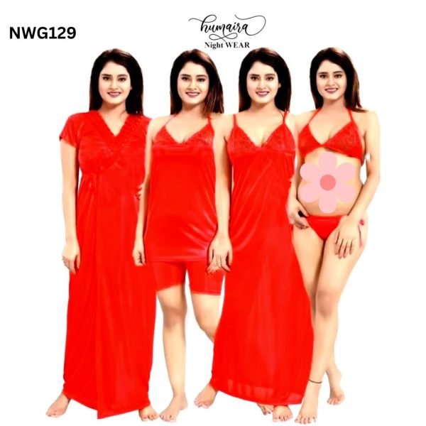 Stylish 6 part Nighty NWG129