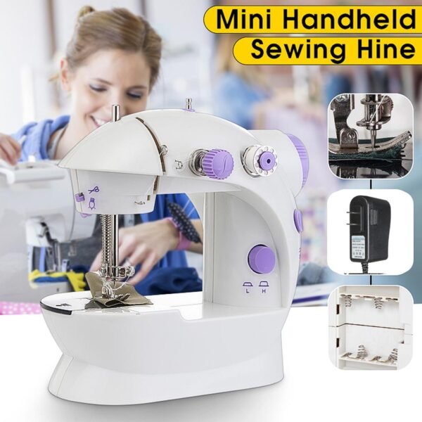 4 In 1 Electronic Sewing Machine With Foot Paddle - Image 4